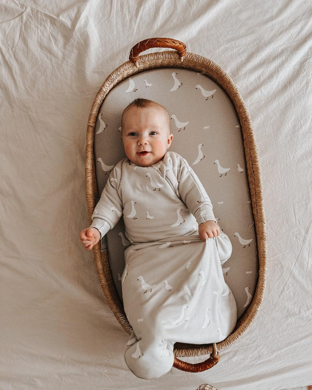 GUNAMUNA oeko-tex-certified swaddle for sensitive skin