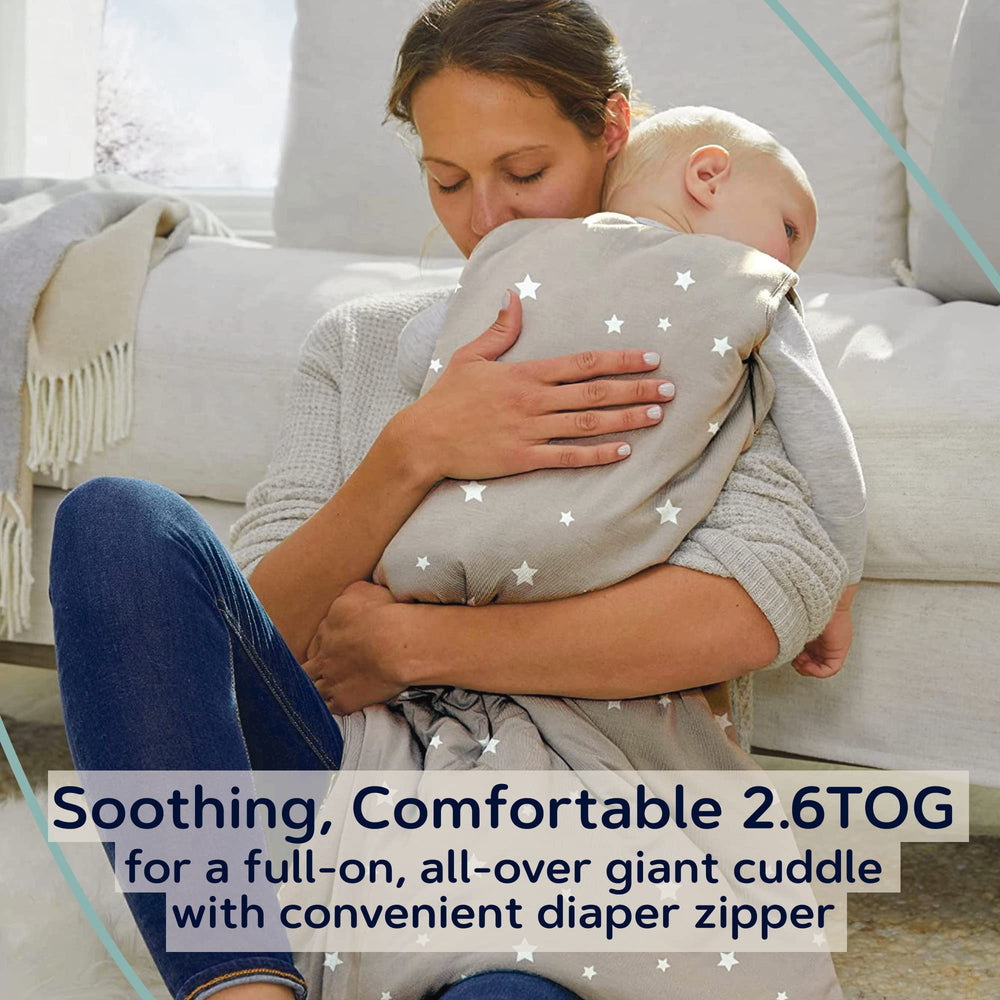 Hypoallergenic microfiber fill on Shine 1.0 or 2.5 TOG version for plush warmth