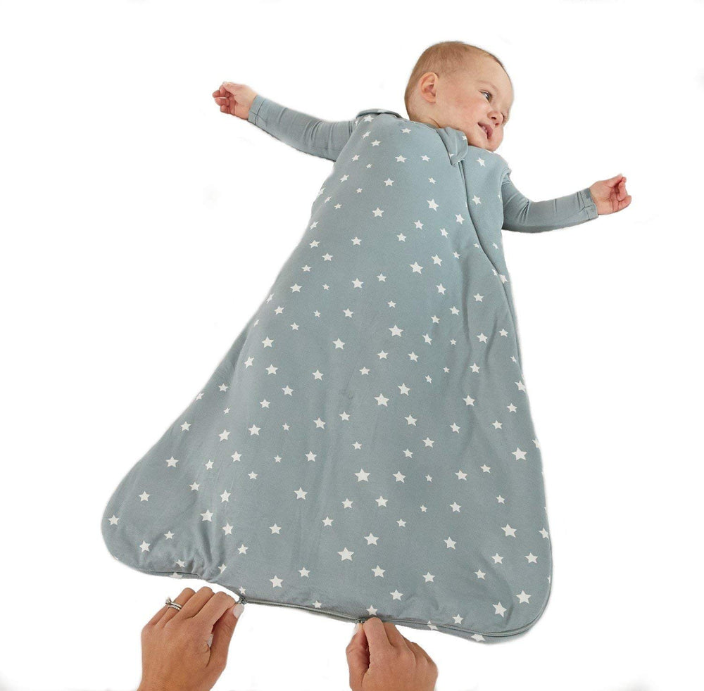 Shine wearable blanket in transitional design with room to move