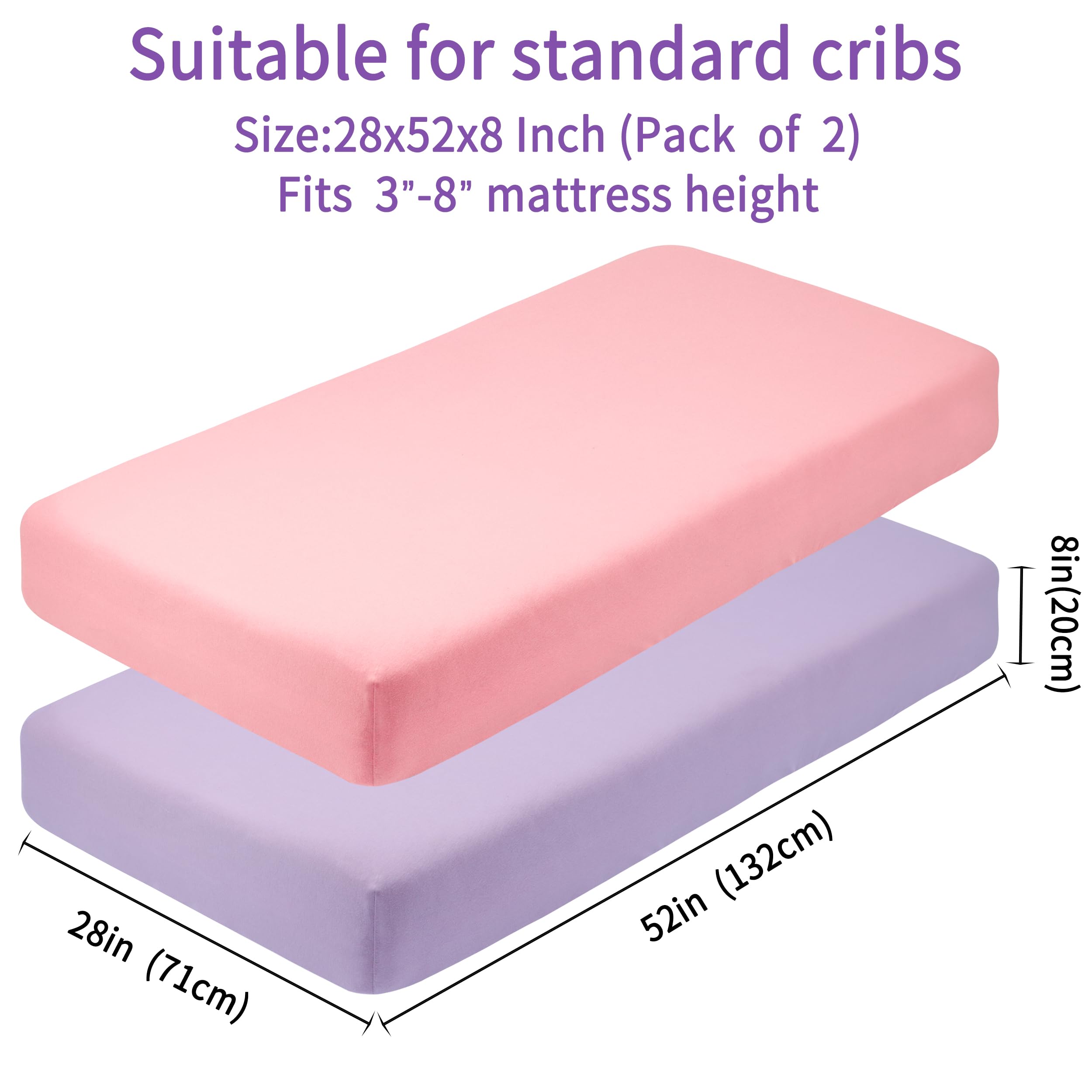 GUNTAIL crib sheets are machine washable for easy care between changes
