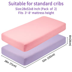 GUNTAIL crib sheets are machine washable for easy care between changes