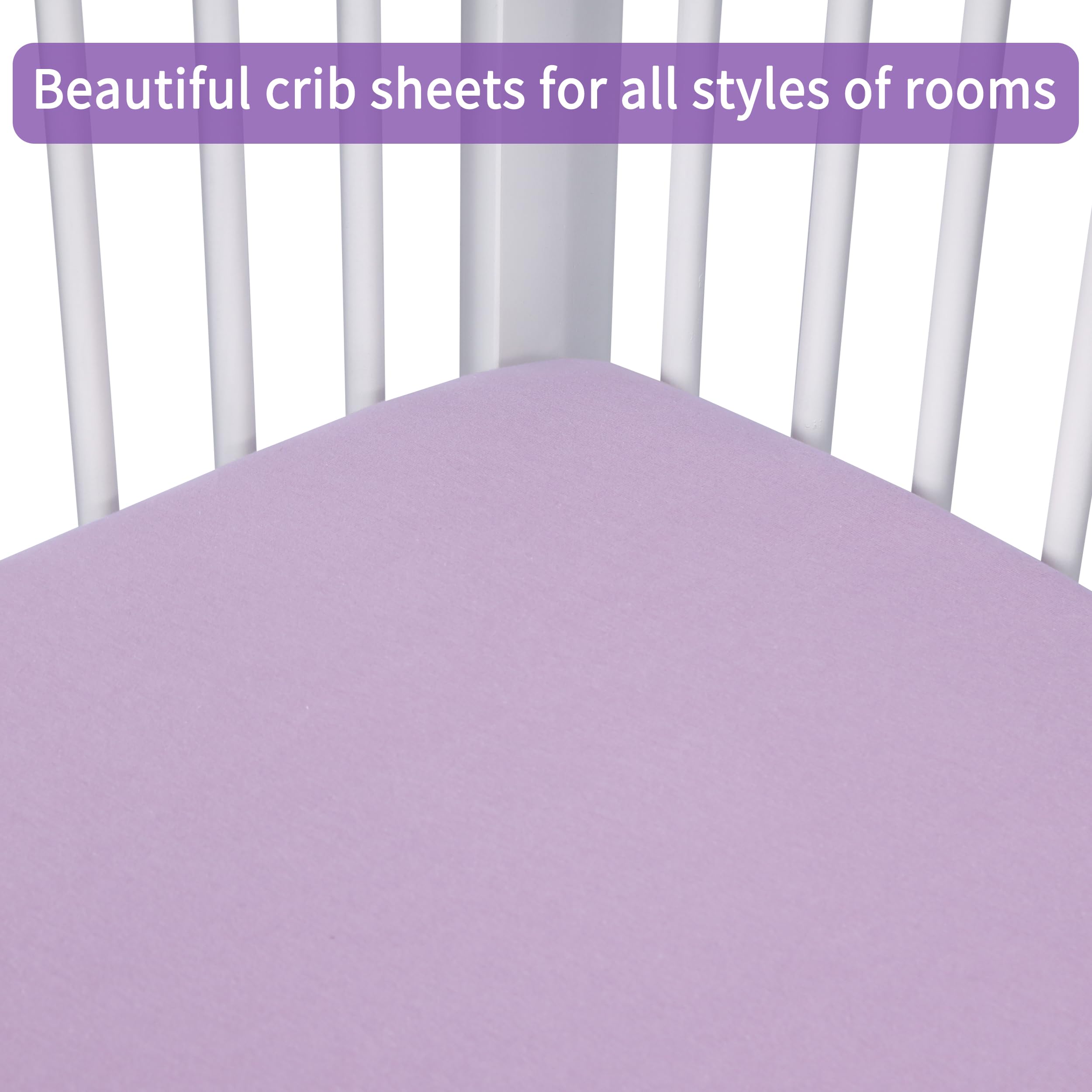 GUNTAIL crib sheets fit standard crib to toddler mattresses for growing beds