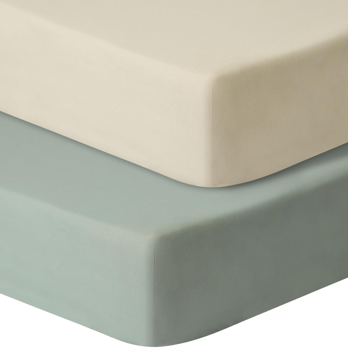 GUNTAIL pack n play sheets in brown and green, snug fit for Graco playard