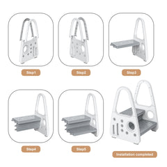 Gupamiga bathroom kitchen potty-training stool aids independent routines.