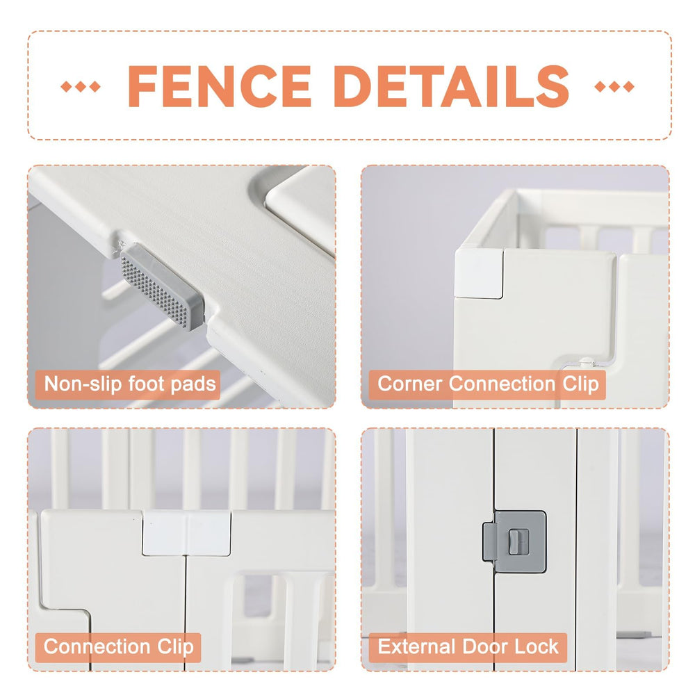 Gupamiga Playpen durable-materials provide long-lasting, toxin-free use.