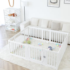 Gupamiga Playpen easy-assembly for quick setup and safe play.