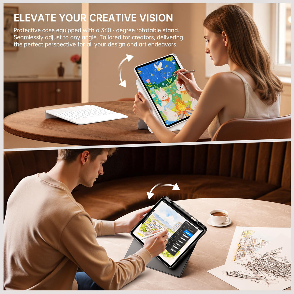 GUSGU SplitFolio multi-touch trackpad supports native iPad gestures