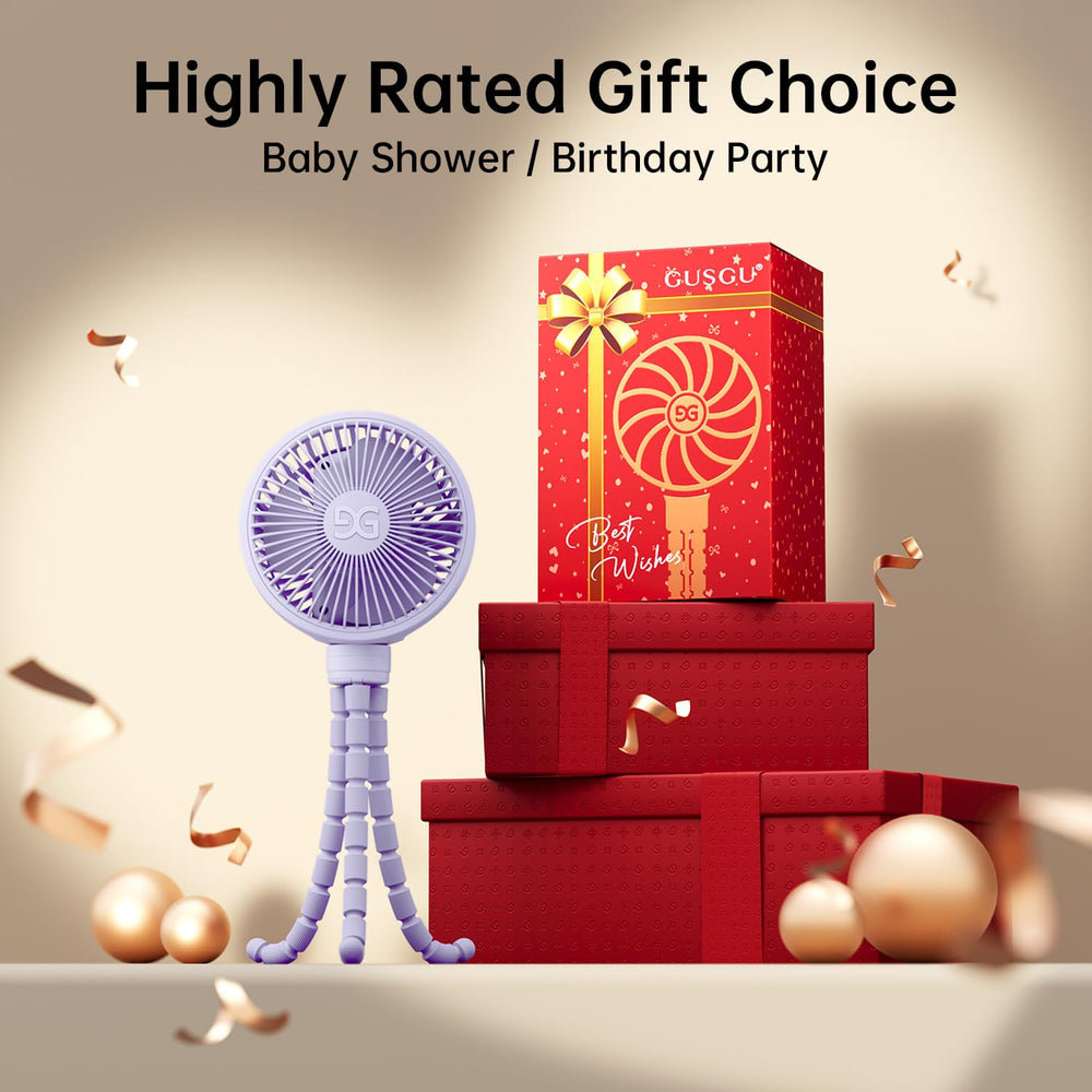 GUSGU stroller fan accessories enable quick setup and versatile use.