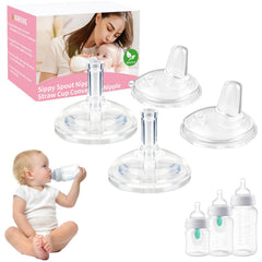 Guxetans sippy nipple with variable flow for Philips Avent bottles supports controlled sipping.