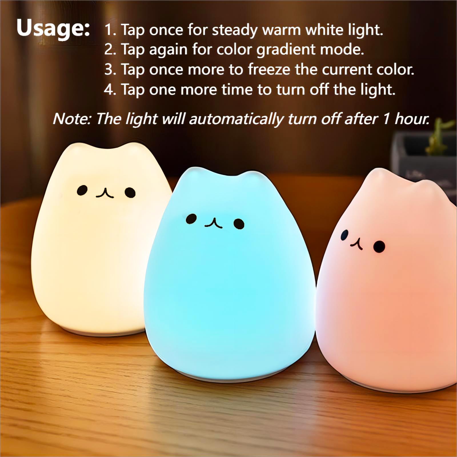 Gwindrise one-hour timer helps set a gentle lighting routine