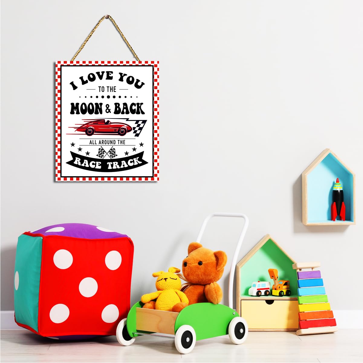 Gwisml boy room decor sign serves as a thoughtful sports-themed accent.