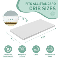 Gwydre 80D-density foam topper close-up; high-support core for stability
