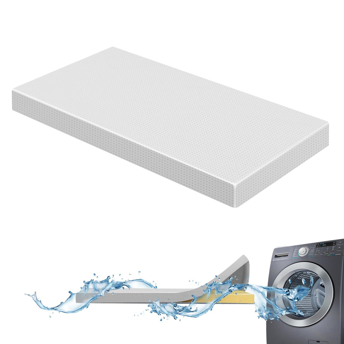 Gwydre washable memory foam mattress for clean, comfortable naps
