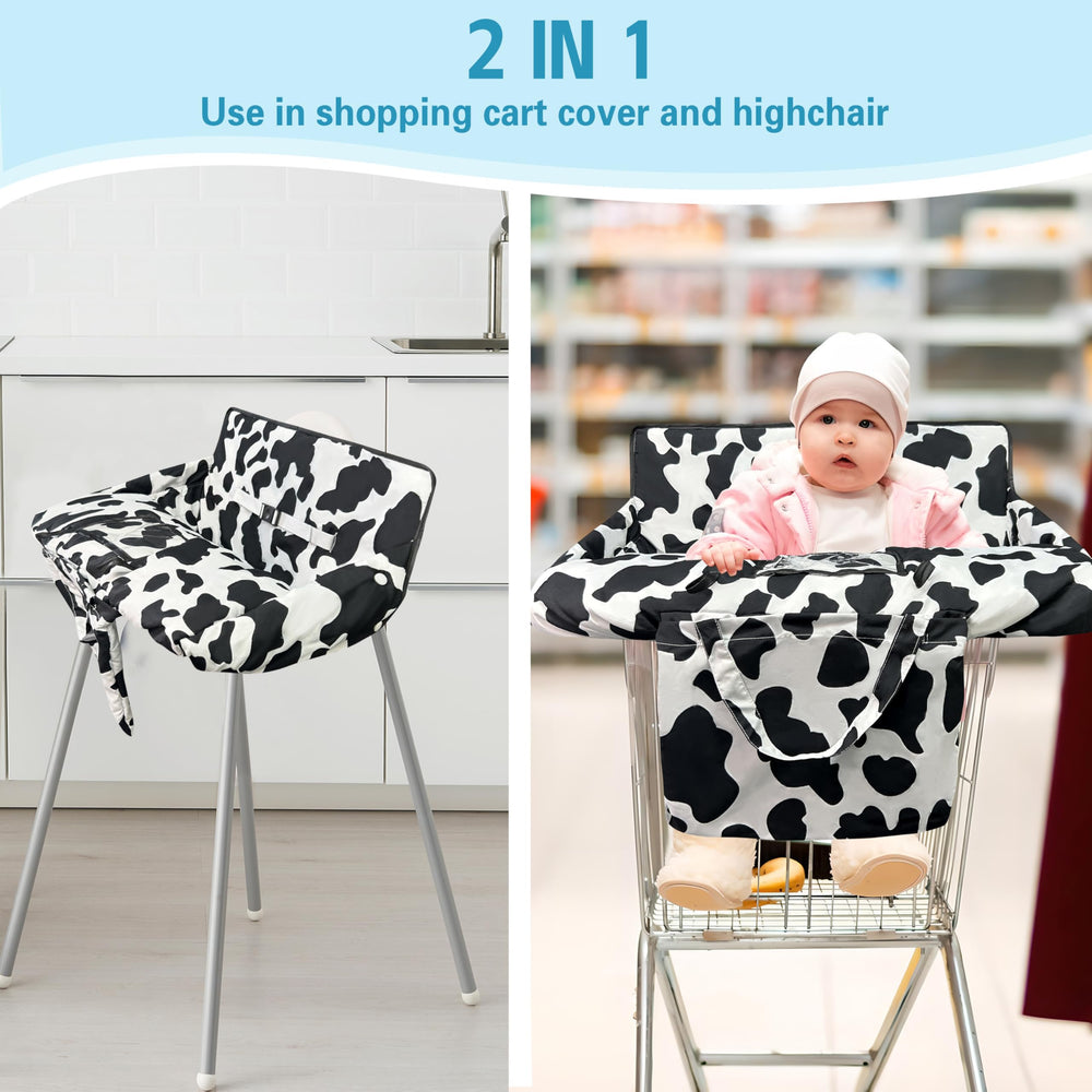 Gxfcymxbd 2-in-1 high chair cover provides comfortable dining for babies