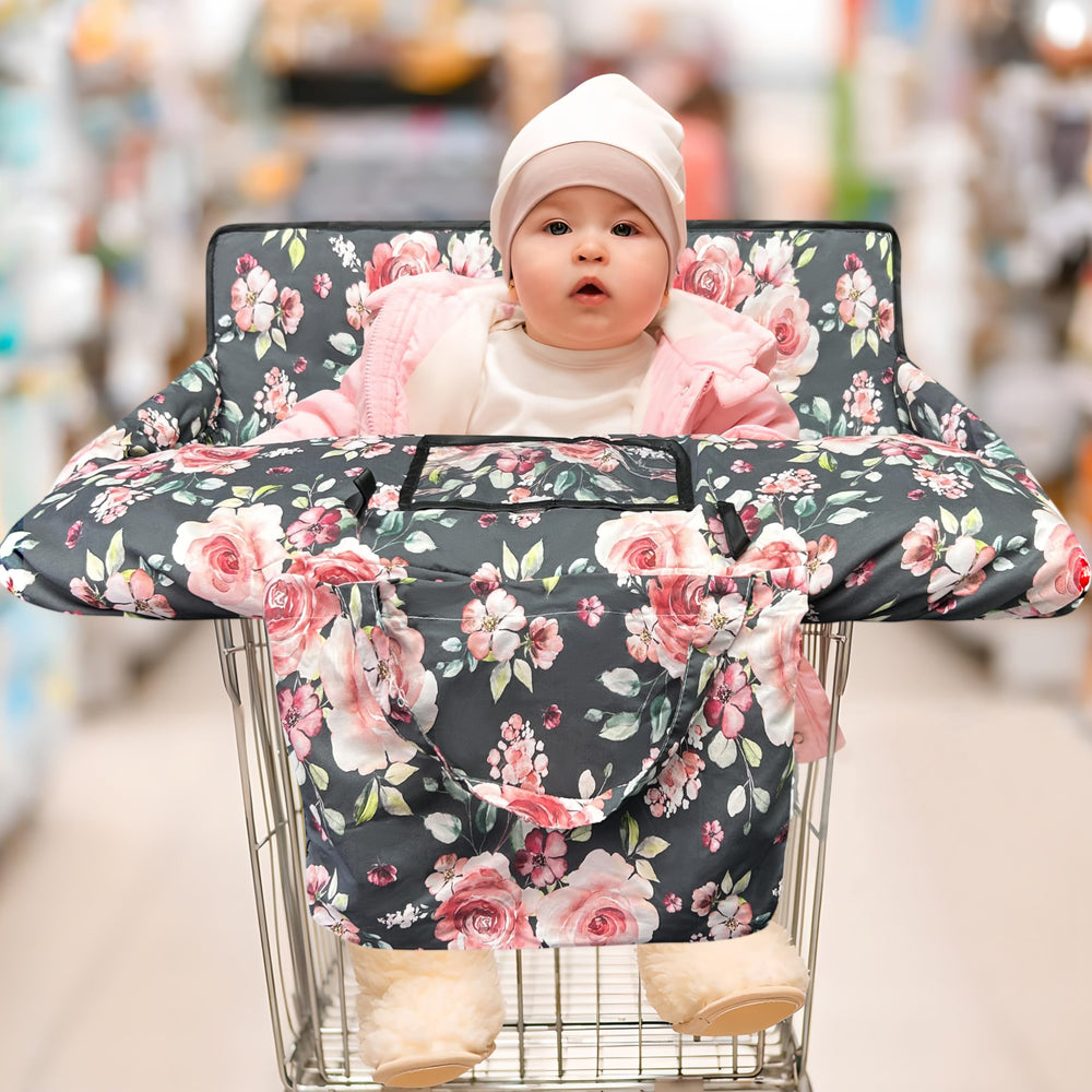 gxfcymxbd 2-in-1 high chair cover offers a safe, comfortable dining surface.