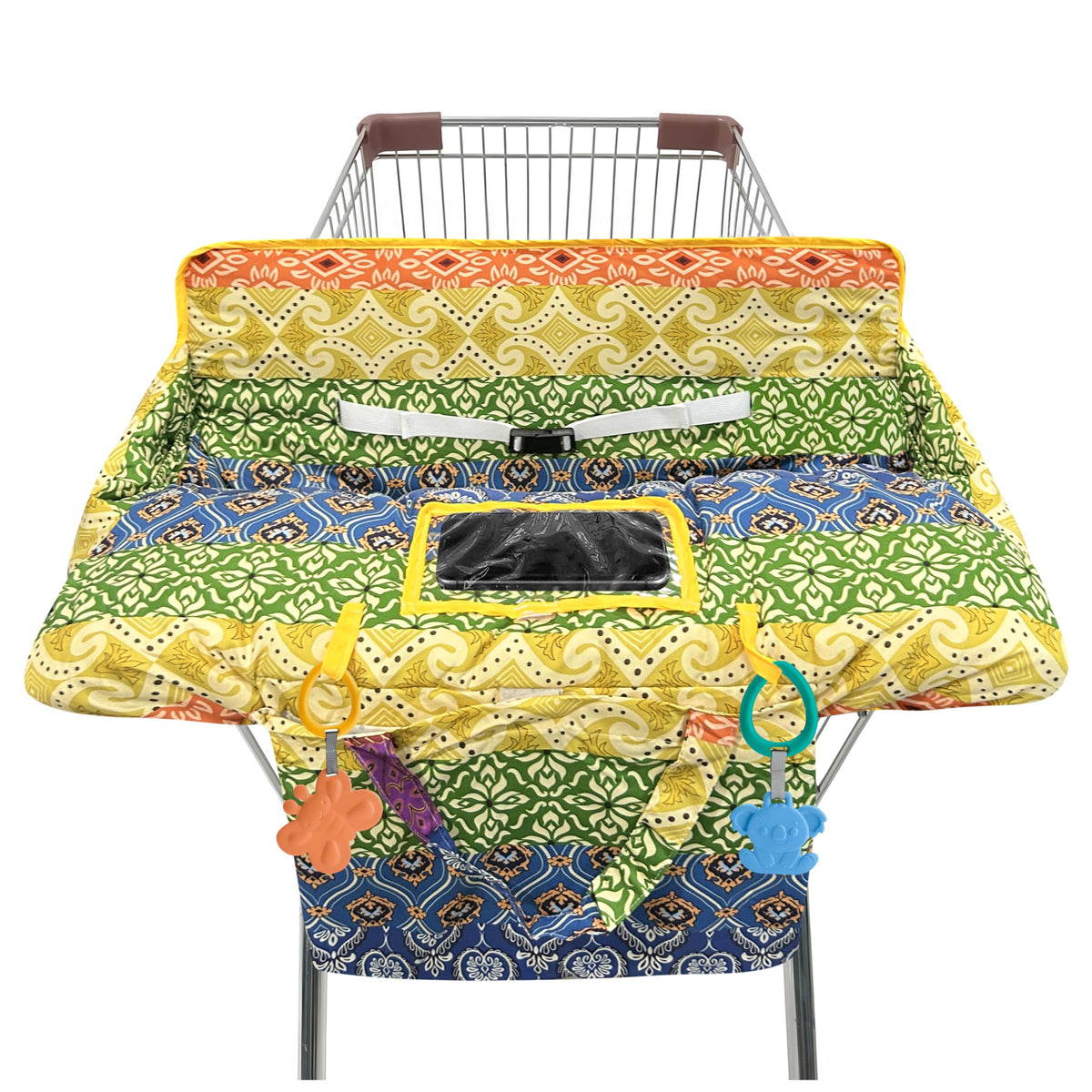 Gxfcymxbd 2-in-1 shopping cart cover protects baby on grocery trips.