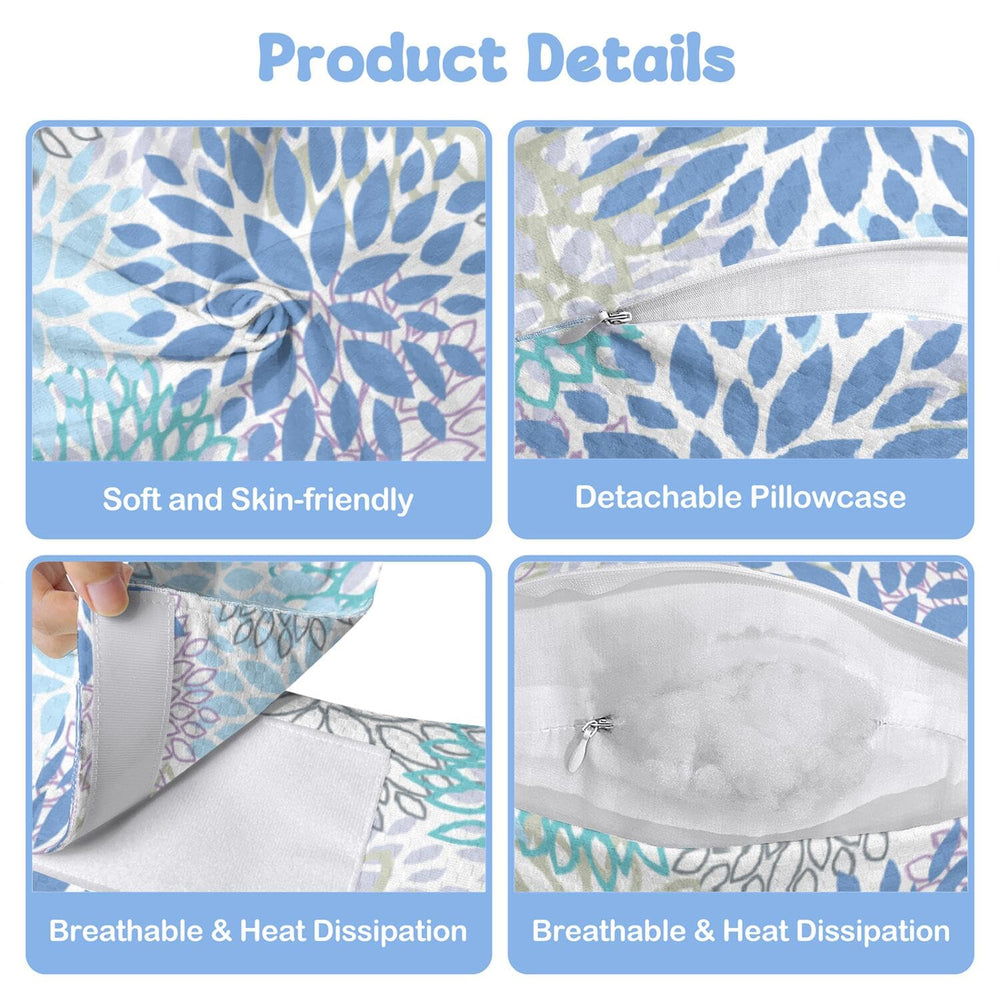 gxfcymxbd Maternity Pillow compact design fits smaller beds and couches.