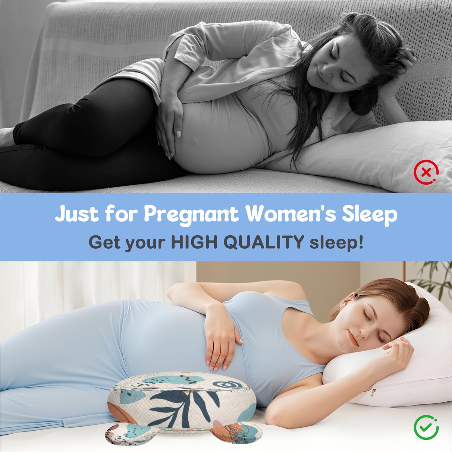 Gxfcymxbd travel-friendly wedge pillow ideal for trips and couch use.