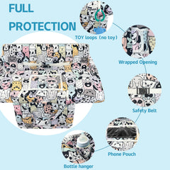 gxfcymxbd safety harness keeps baby secure while shopping.