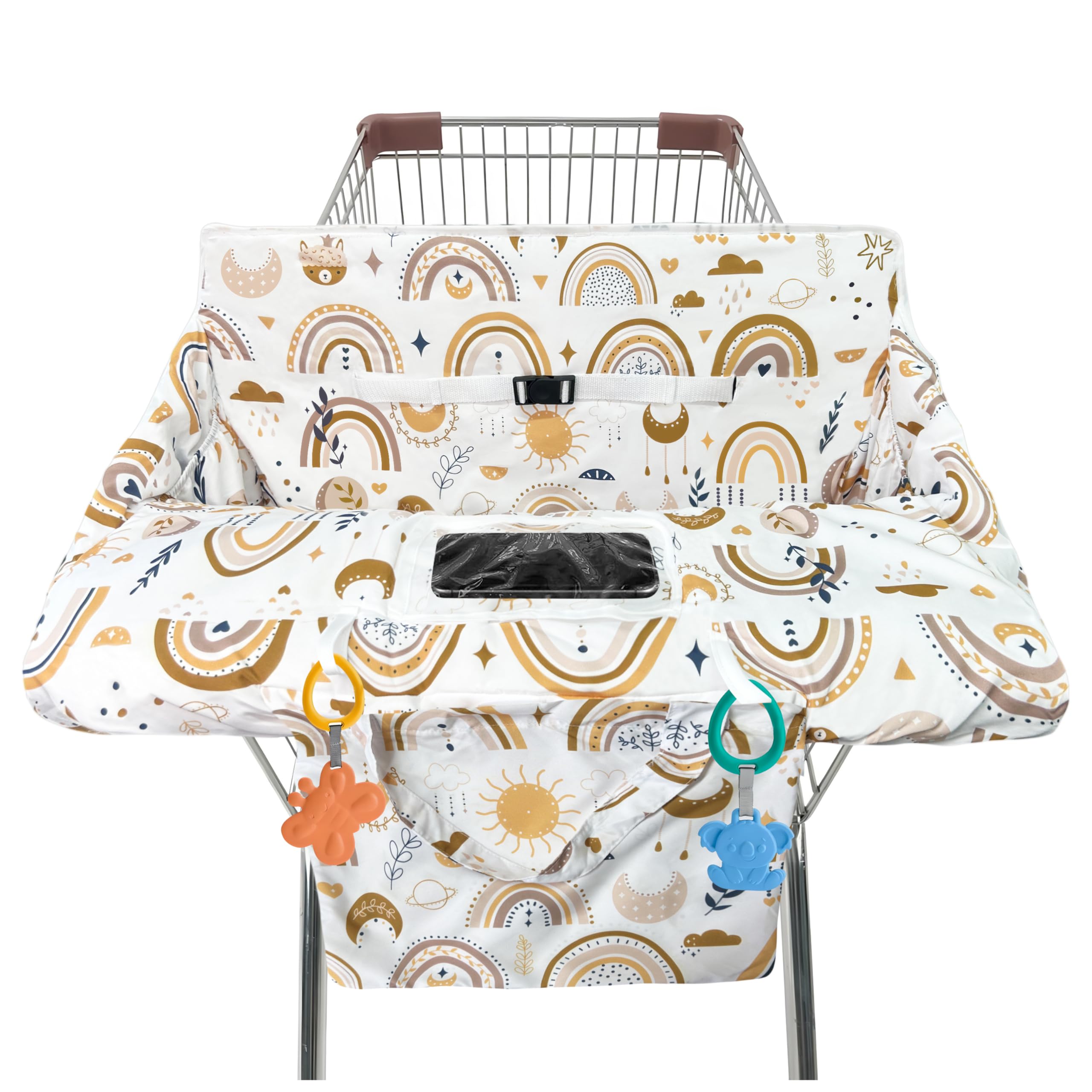 gxfcymxbd shopping cart cover keeps baby comfortable on public surfaces during errands