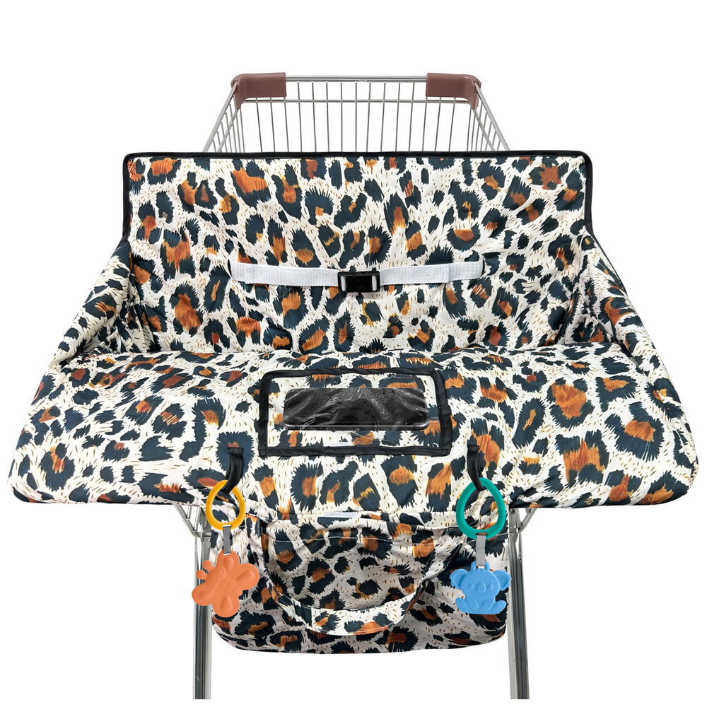 Gxfcymxbd shopping-cart-cover-soft-cotton protects baby from germs during shopping.