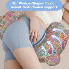 gxfcymxbd wedge pillow compact design fits neatly into your bed