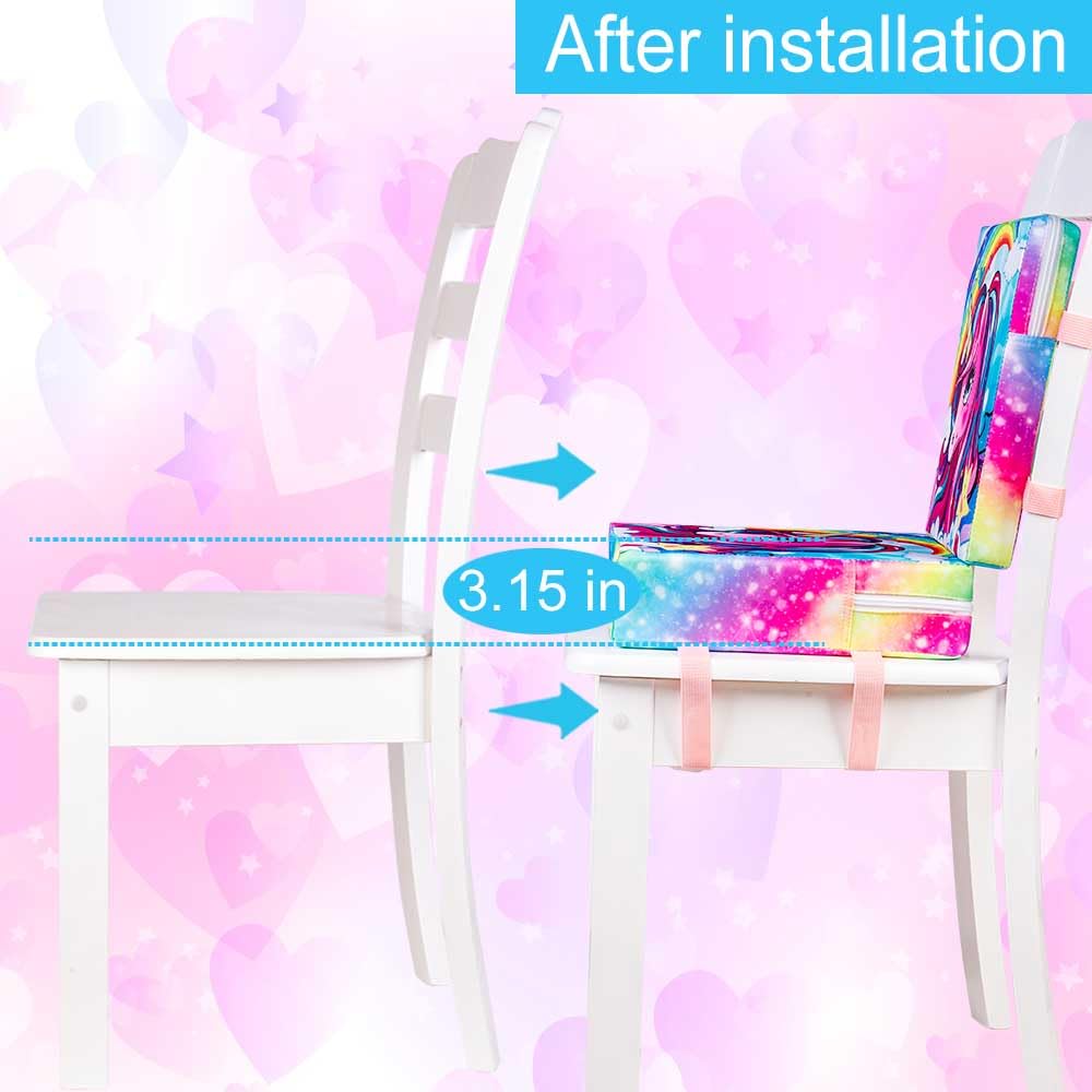 GXTVO compact-12x12-inch-boost-seat fits most dining chairs.