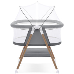GYARING baby bassinet 3in1 assembly demonstrates sturdy, portable design for travel