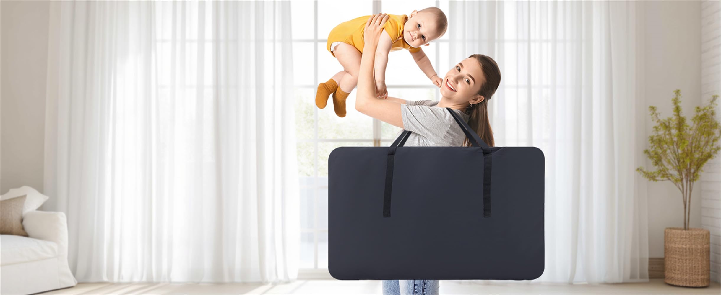 GYARING travel bag included makes packing quick and convenient