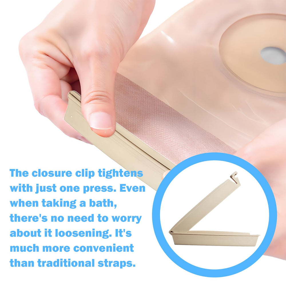 Gyinere postoperative care tools support quick, clean bag changes.