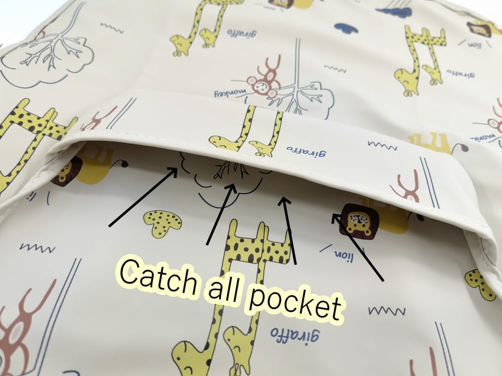 GZMM extra-cover bib protects outfits during messy arts and crafts