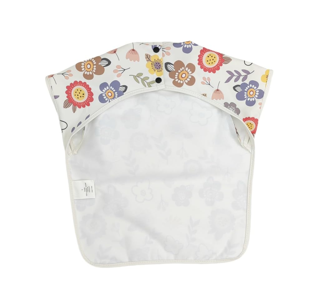 GZMM waterproof baby bib side view highlighting lightweight design