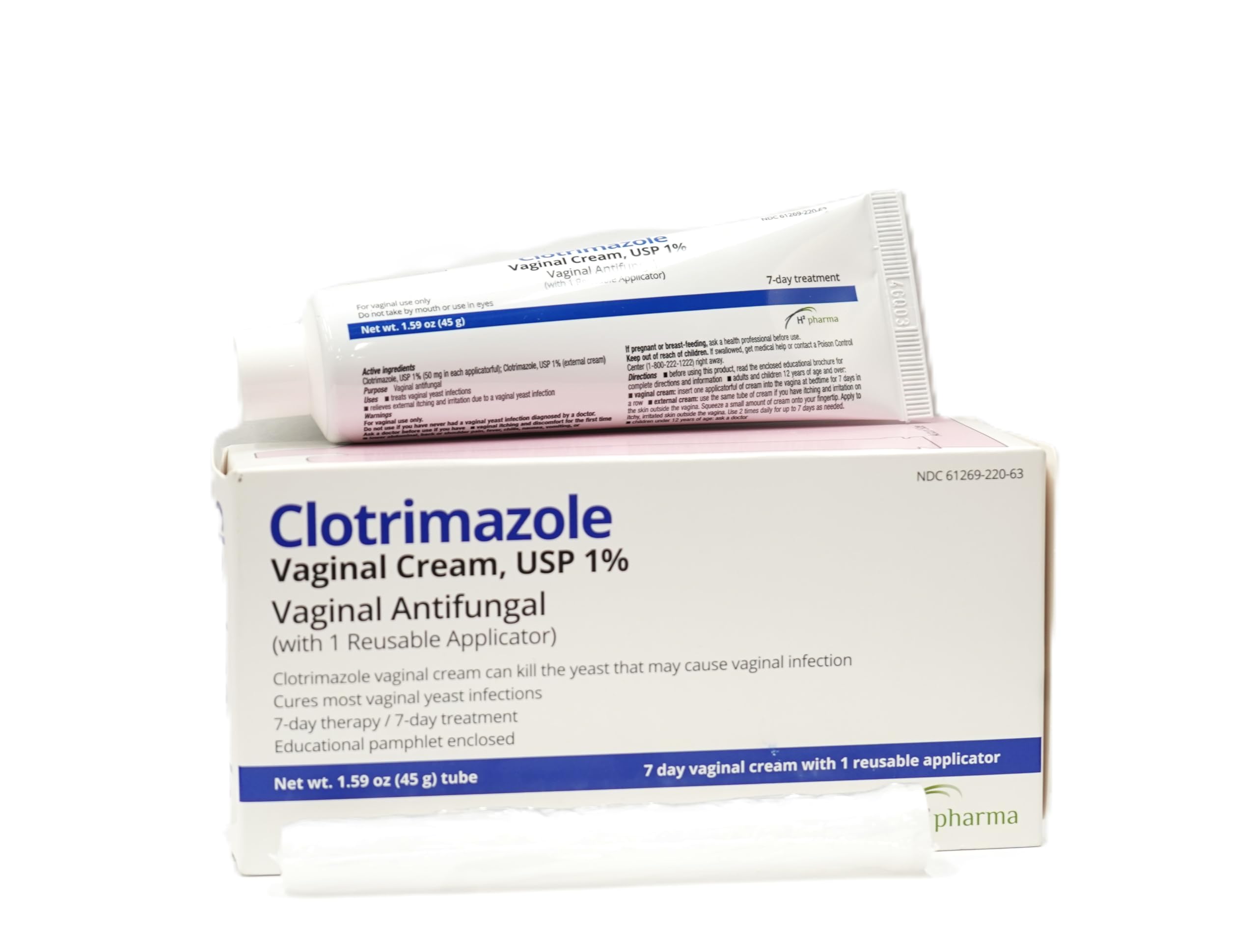 H2 pharma Sealed aluminum tube preserves product integrity before first use.