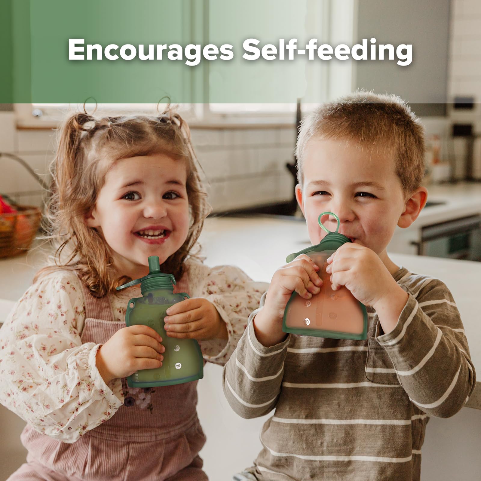 Haakaa pouch lid and stopper ensuring secure contents during travel and storage.