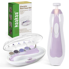 haakaa baby nail-trimmer with LED light enables precise newborn nail care at home