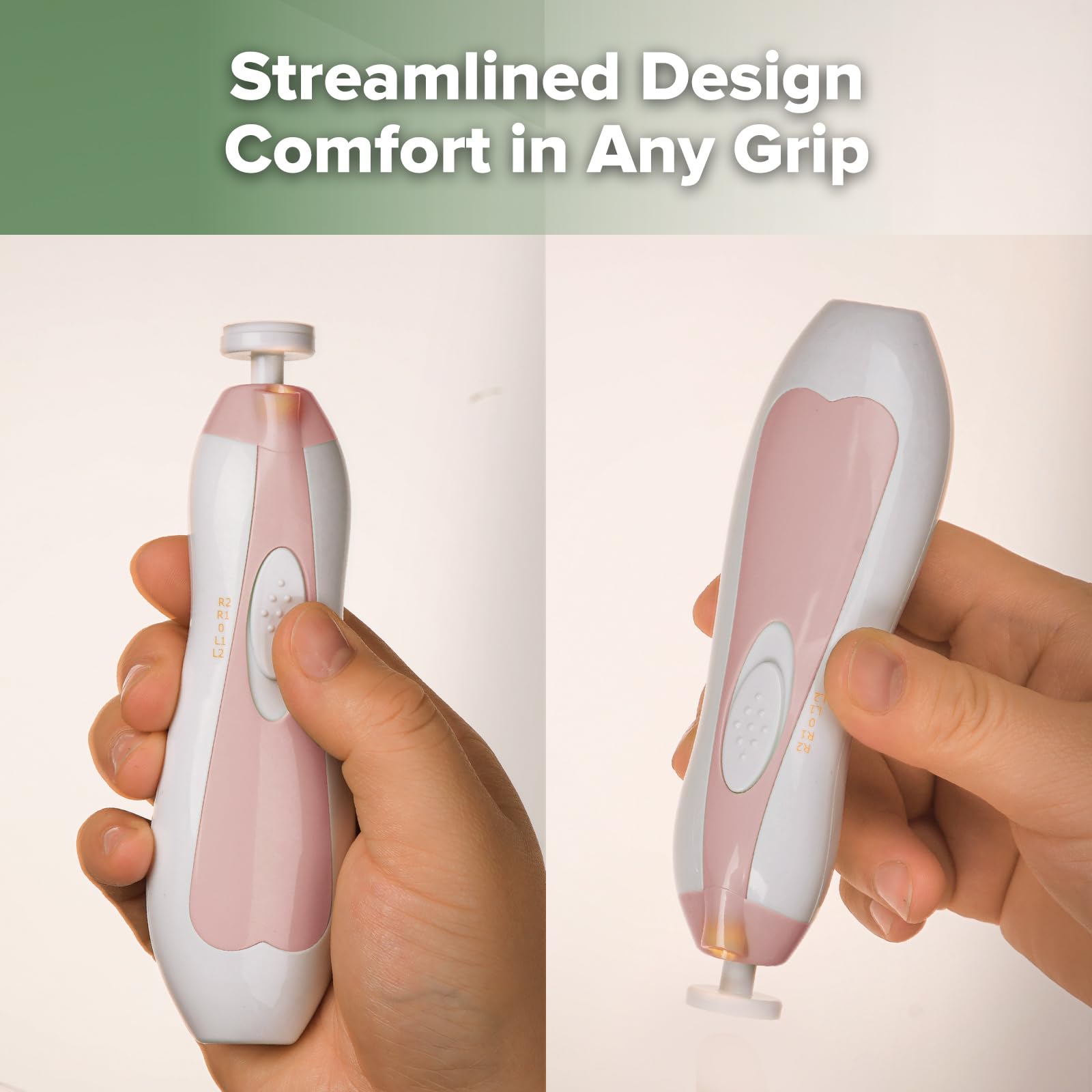 haakaa Baby Nail Trimmer quiet operation for calm sessions.