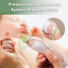 Haakaa baby nail trimmer soft LED glow supports nighttime care