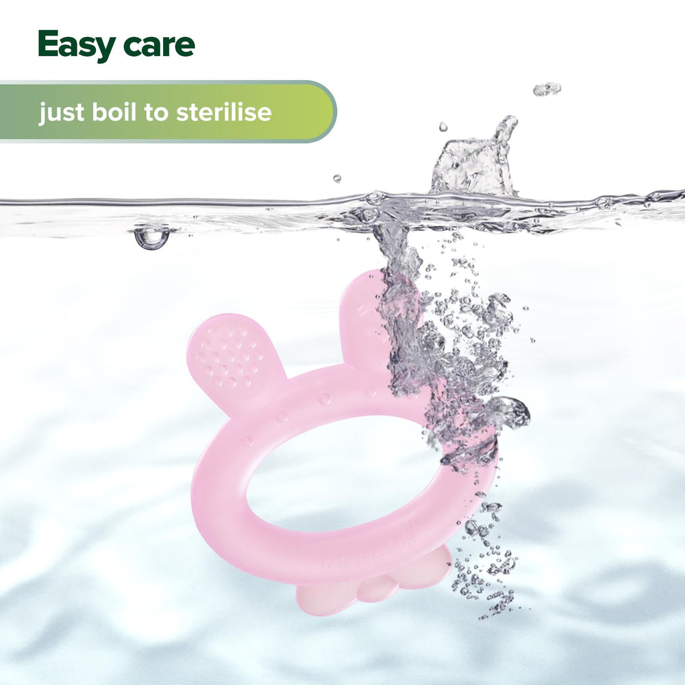 Haakaa baby teether in soft silicone gentle for new teeth