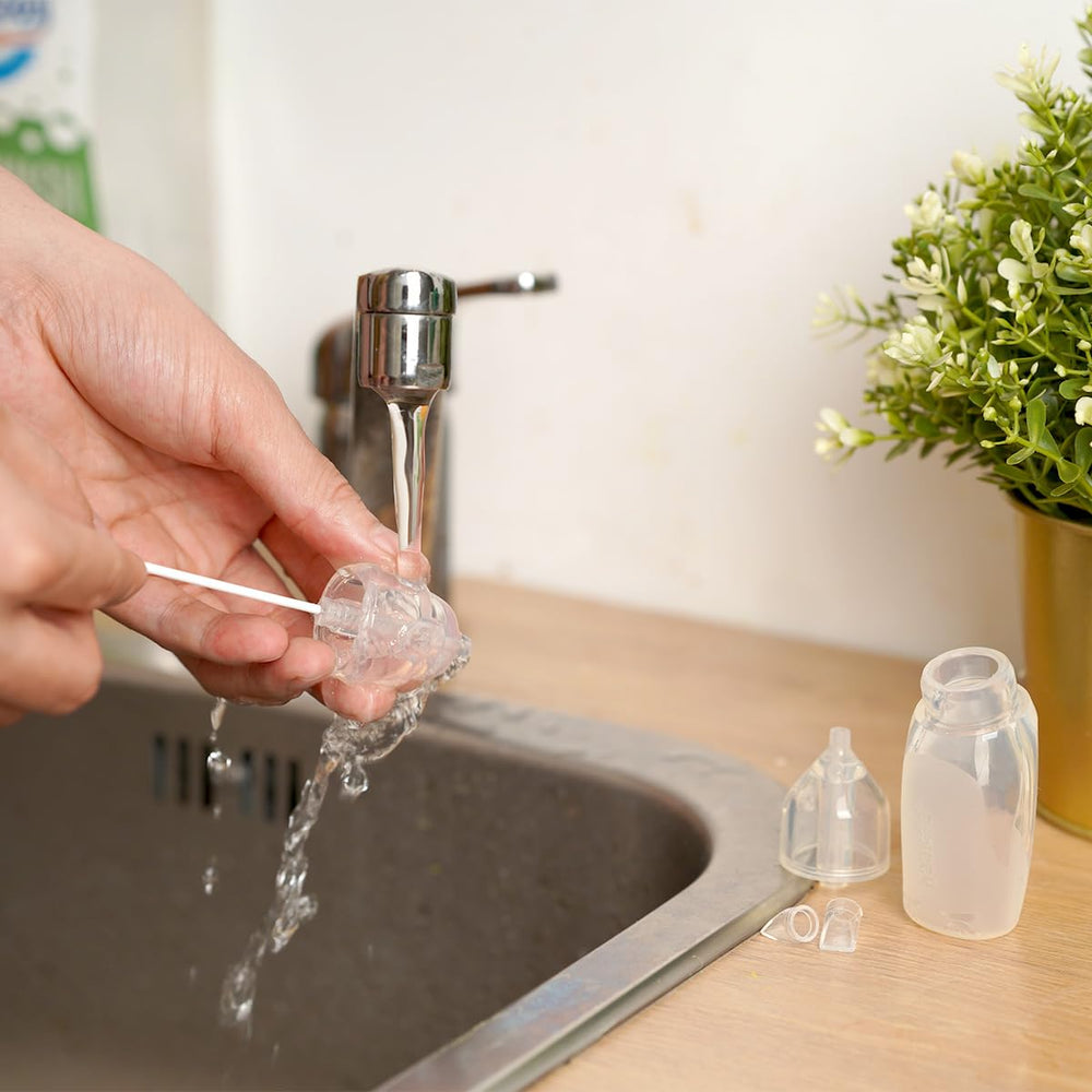 haakaa BPA free silicone material ensures safe nasal care