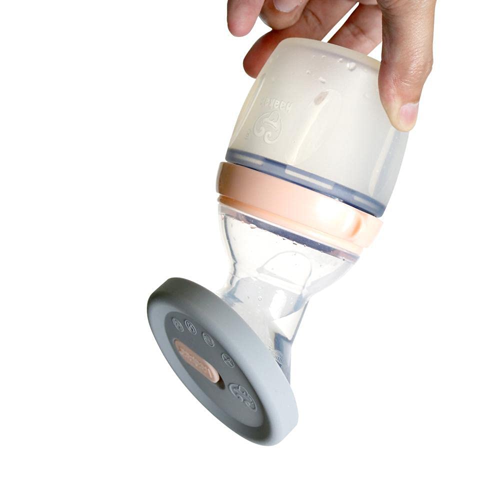 Haakaa cap withstands boiling water for easy sterilization.