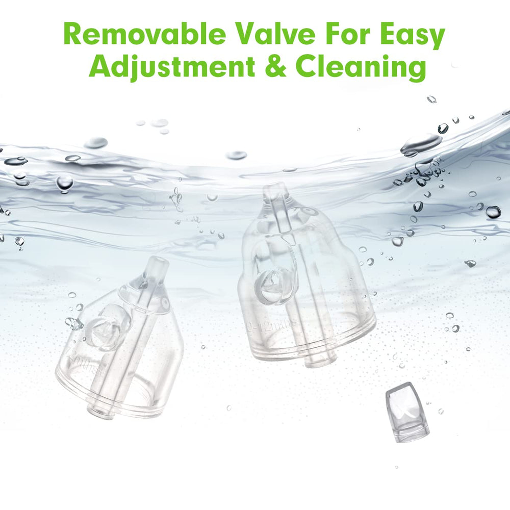 haakaa cleaning brush for silicone nasal aspirator, thorough hygienic maintenance