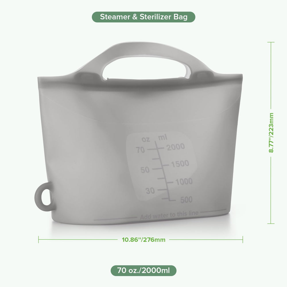 Haakaa loop for hanging and quick air drying after washing.