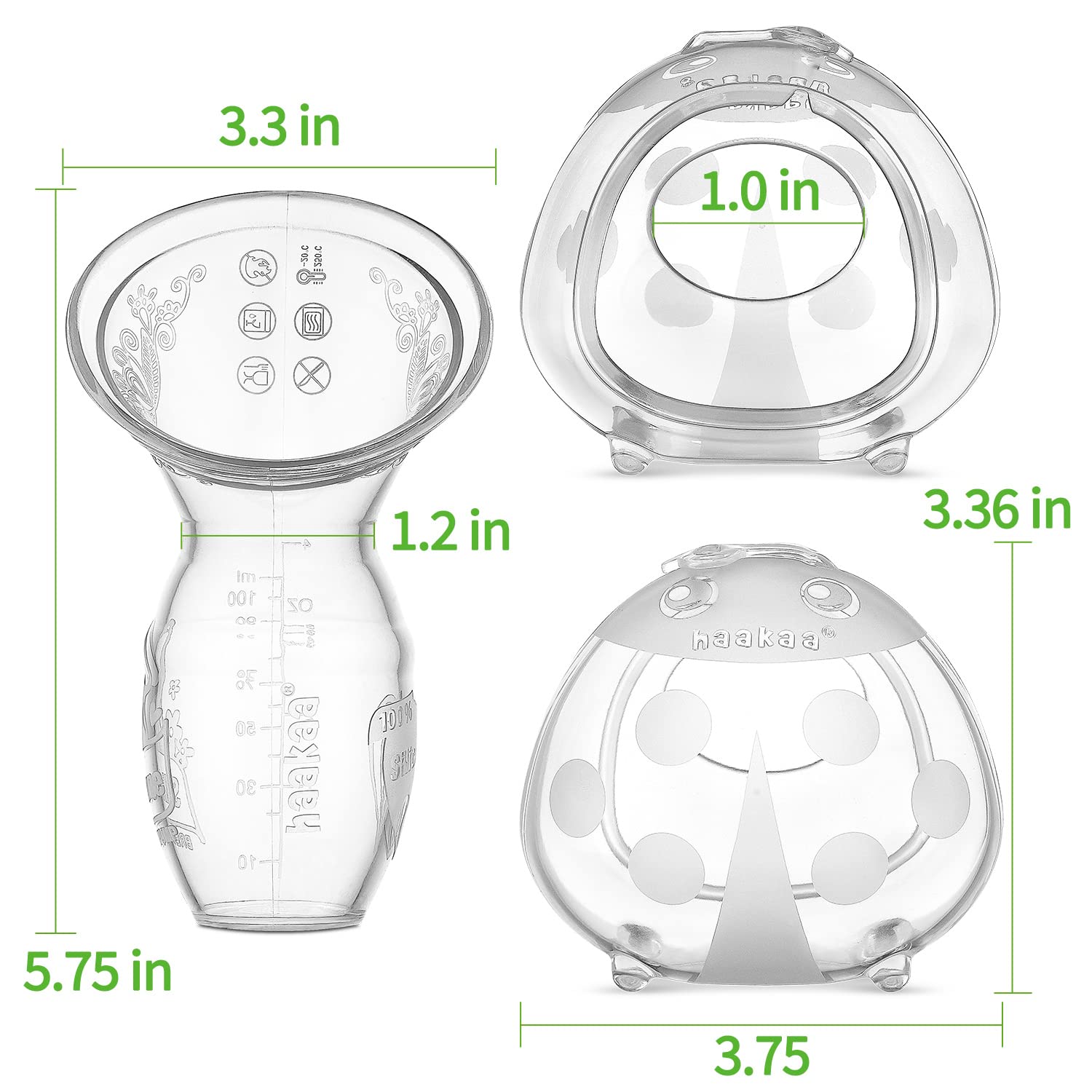 haakaa eco-friendly silicone material supports sustainable feeding