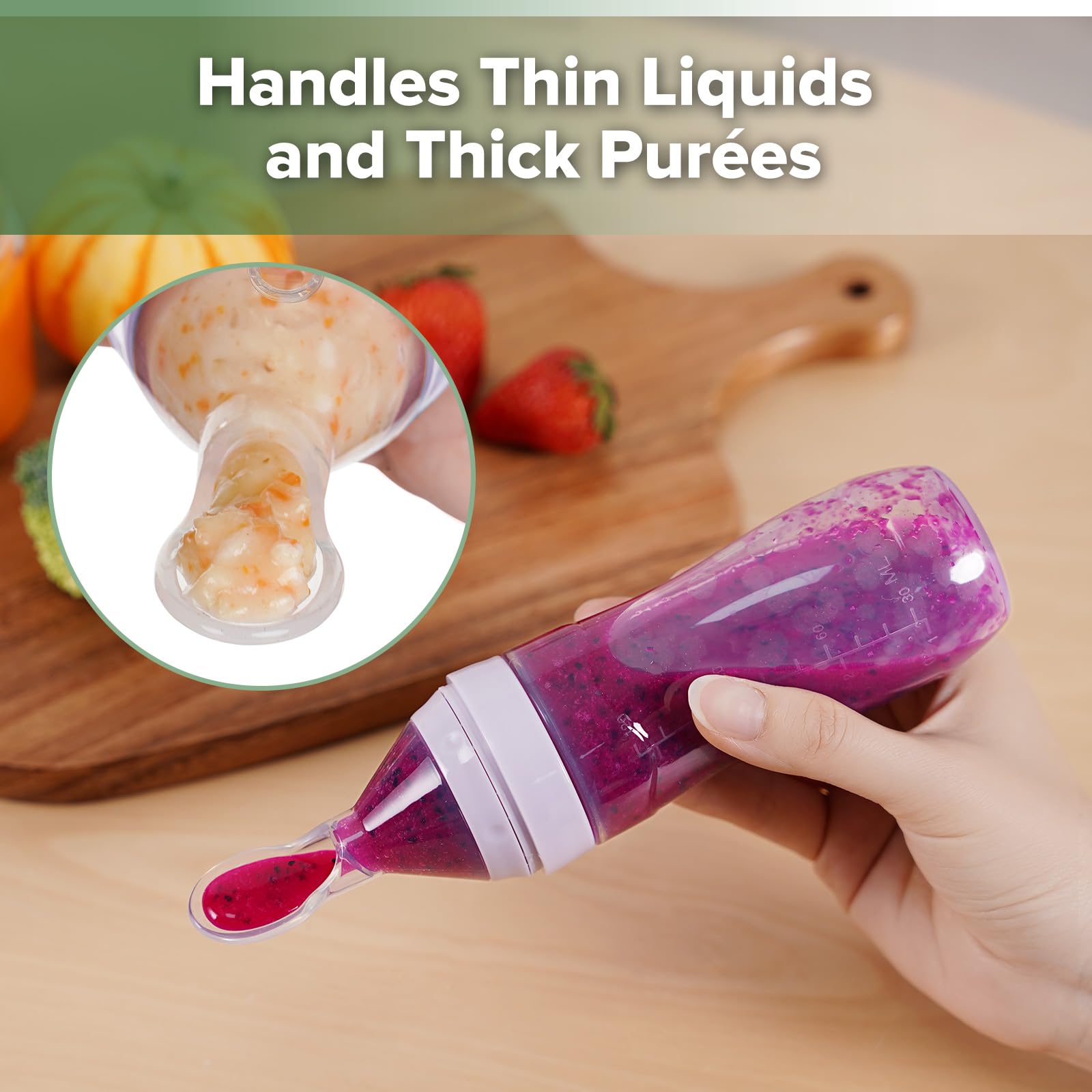 Haakaa ergonomic design with easy grip for caregivers