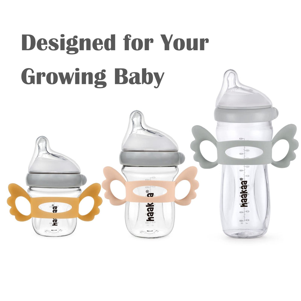 haakaa Gen.3 two flow rates help baby adapt as they grow.