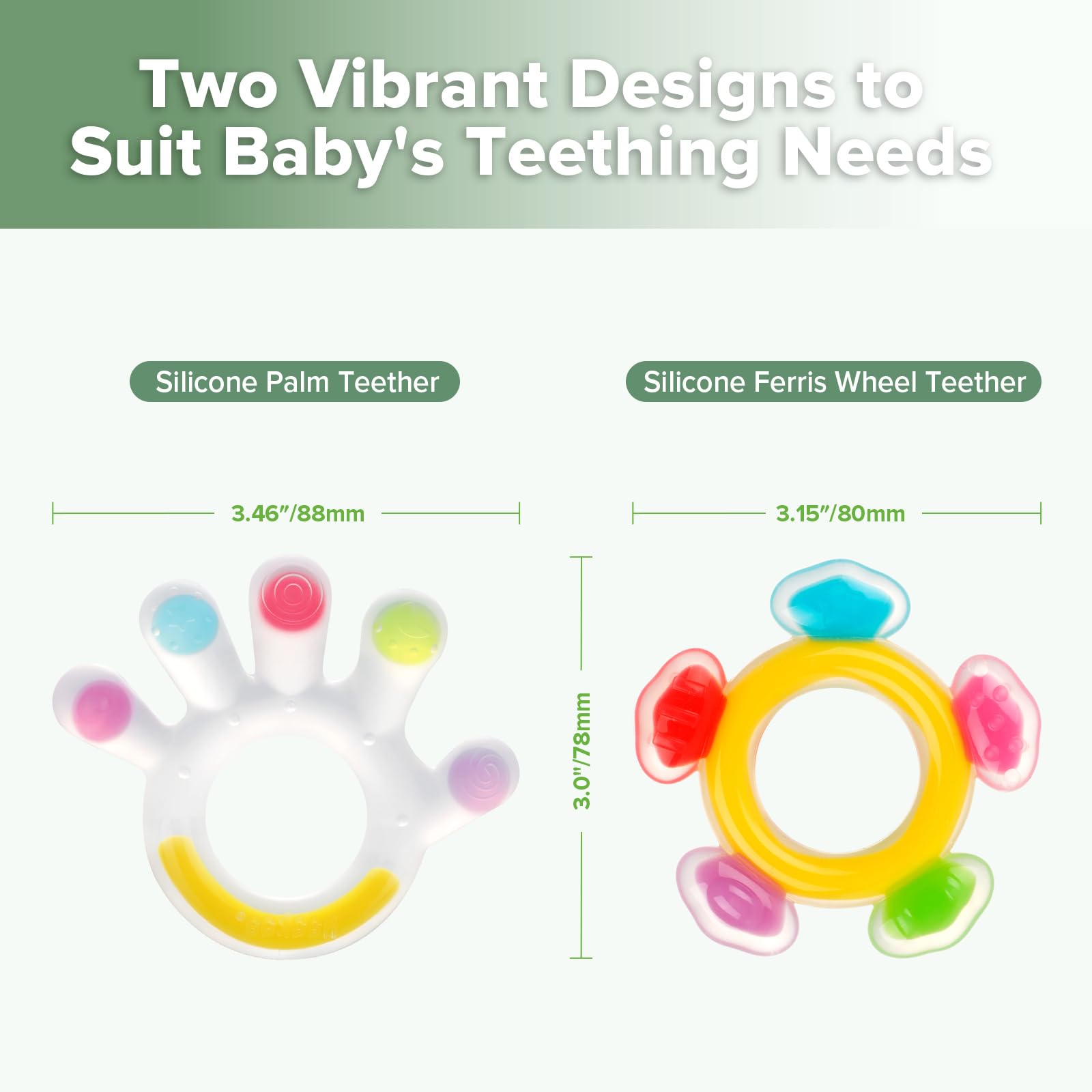 Haakaa gift-pack teether ideal for baby showers