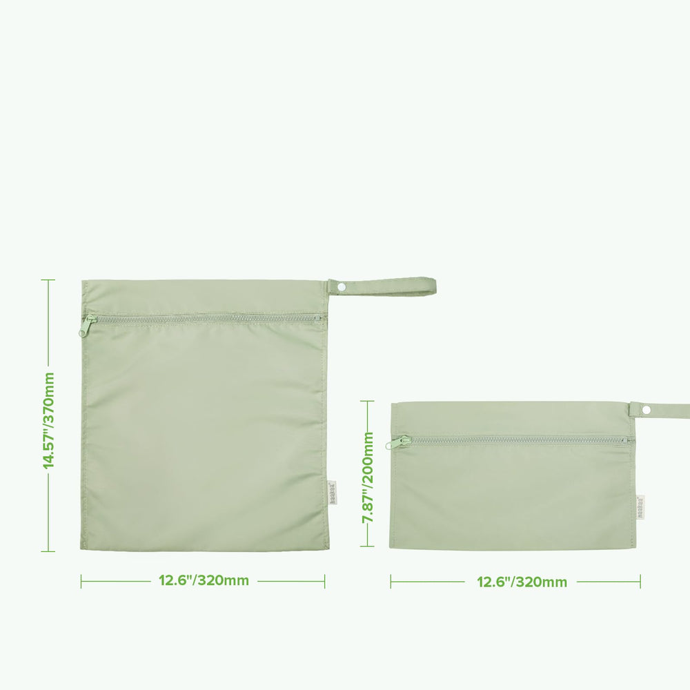 haakaa grass wet bag waterproof layer protects contents from moisture