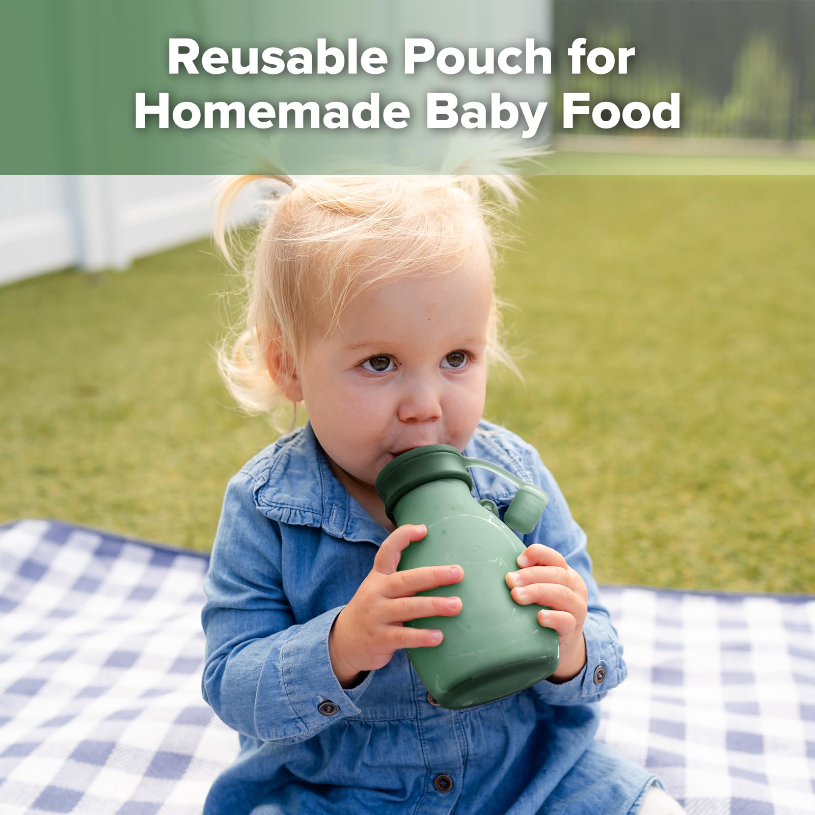 Haakaa Hippo pouch straw insert helps you reach the last drop.