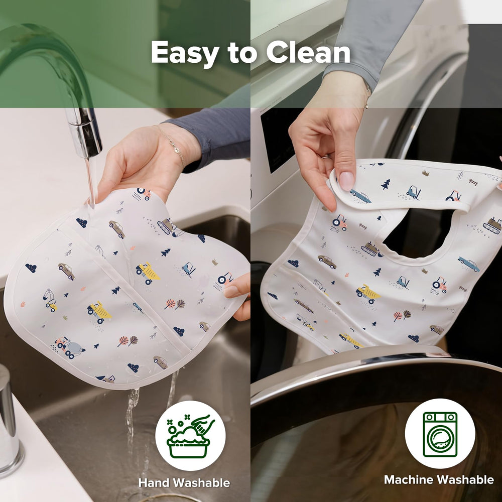 haakaa Mess Proof Baby Bib 2-pack offers value for growing toddlers.