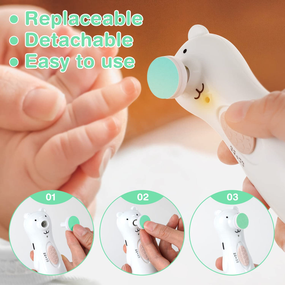 Haakaa nail-trimmer head blue, compatible and easy to swap